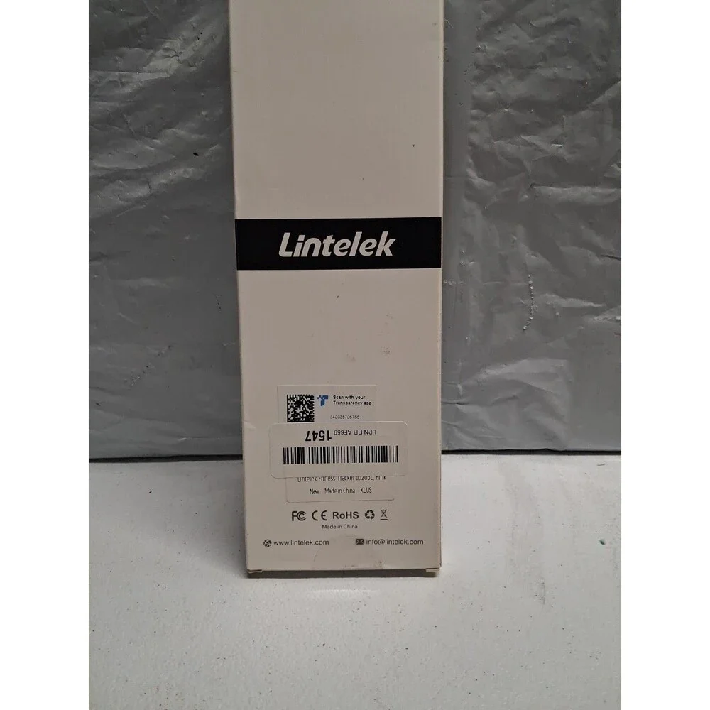 Lintelek Fitness Tracker Smart Watch Black BAND Sealed BOX